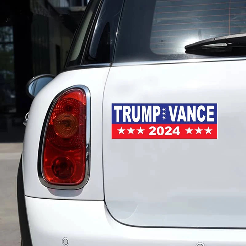 2 pack Trump Vance 2024 Bumper Stickers