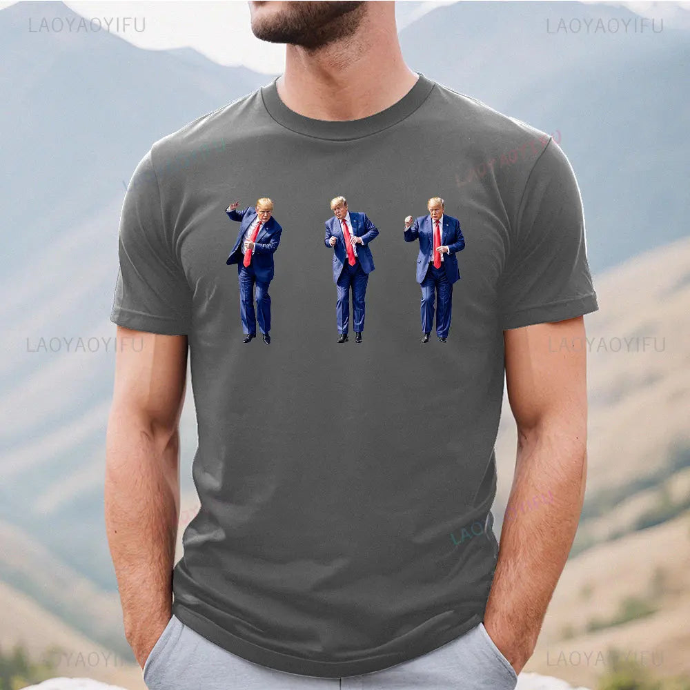 Trump Dancing Cotton Tee