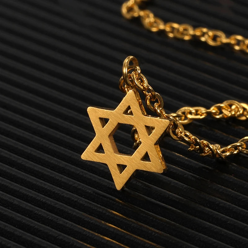 Retro Petite Star of David Pendant