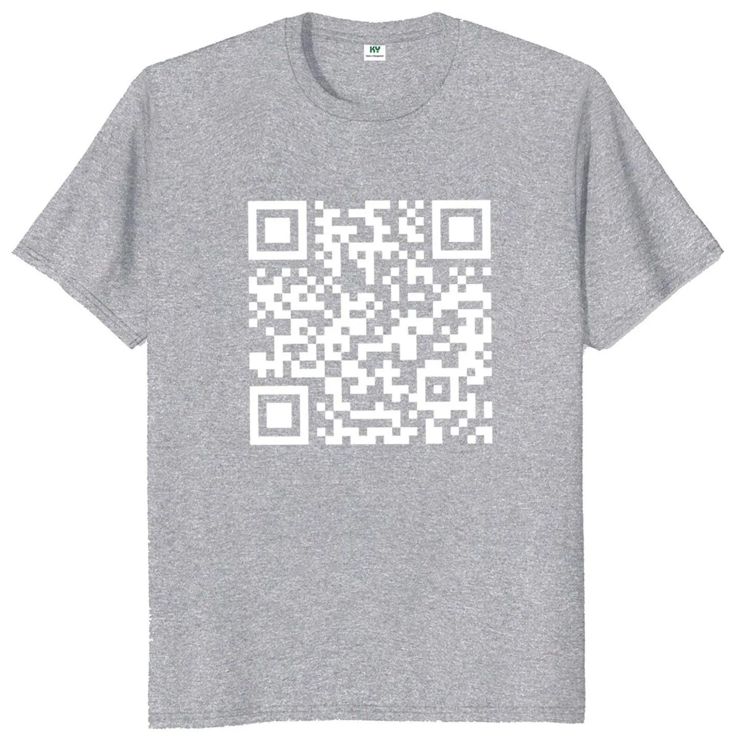 Trump is Dancing Tee - QR Code on Front