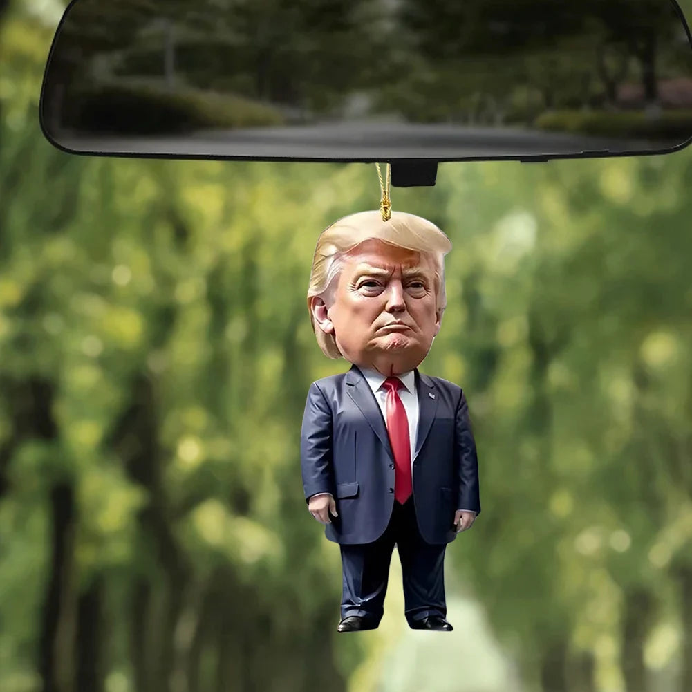 Trump Christmas Tree Ornament