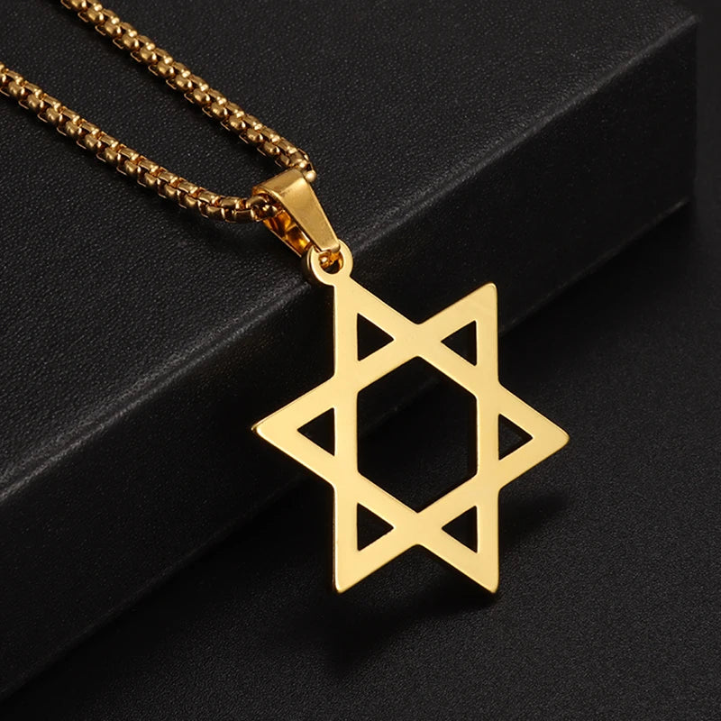 Men's Magen David and Jewish Pendants Assorted Stars, Lions, Gems and more