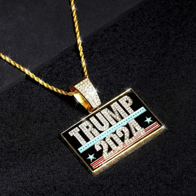 Hip Hop Style TRUMP Pendant