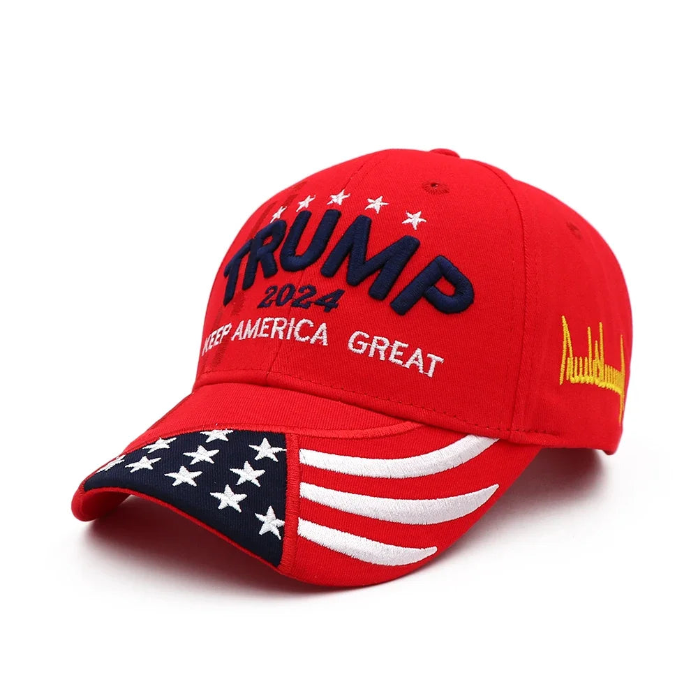 Embroidered Camo Trump 2024 Hat