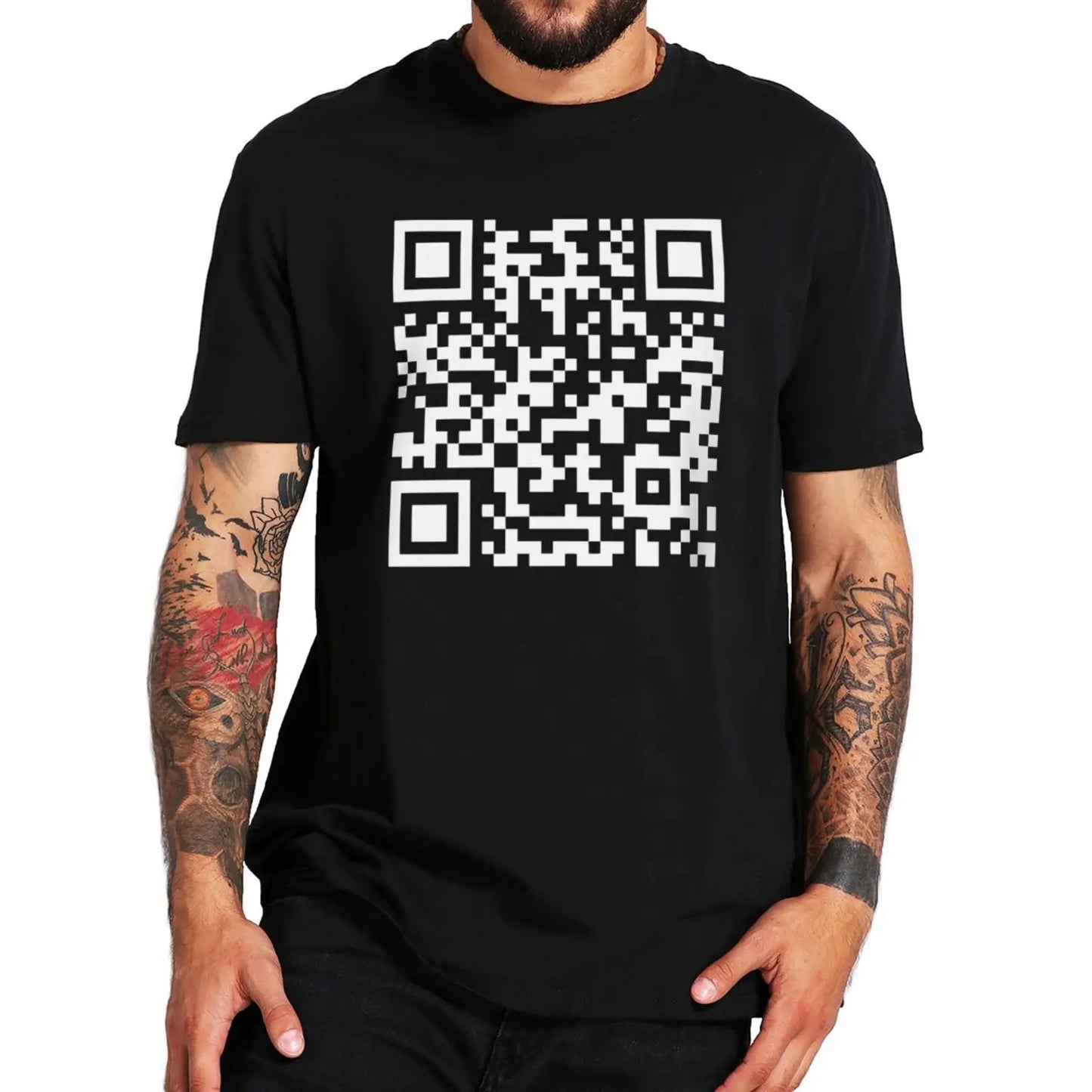 Trump is Dancing Tee - QR Code on Front